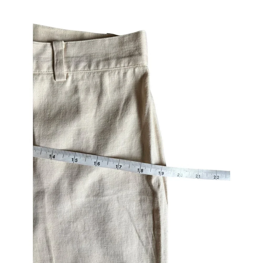 Lauren Ralph Lauren Women's Beige Casual Pants - Picture 5 of 7